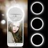 LED Selfie Ring Light Fill Light Mobile USB Charge Phone Flashes Lens Luminous Lamps Clip Rings Light for iPhone Xiaomi Huawei