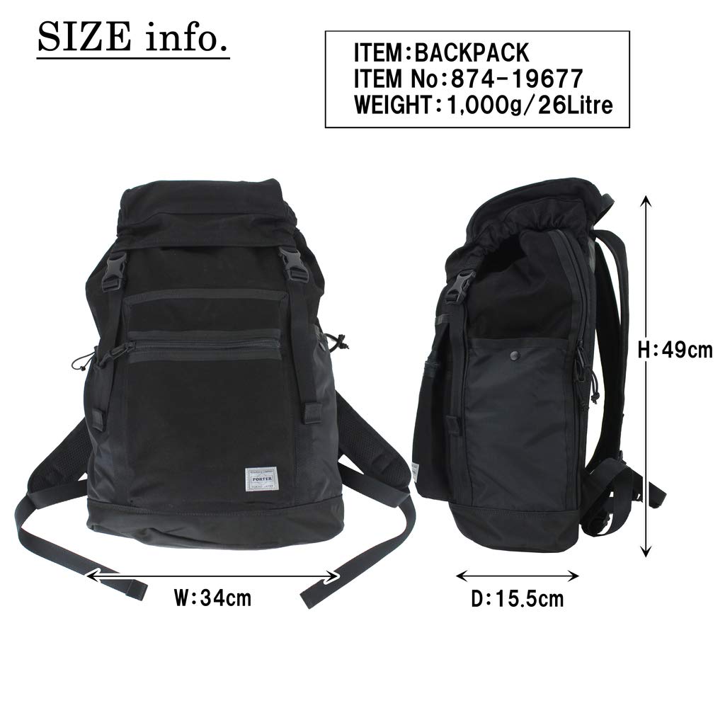 PORTER SWITCH Рюкзак [Porter] 874-19677 Черный/10