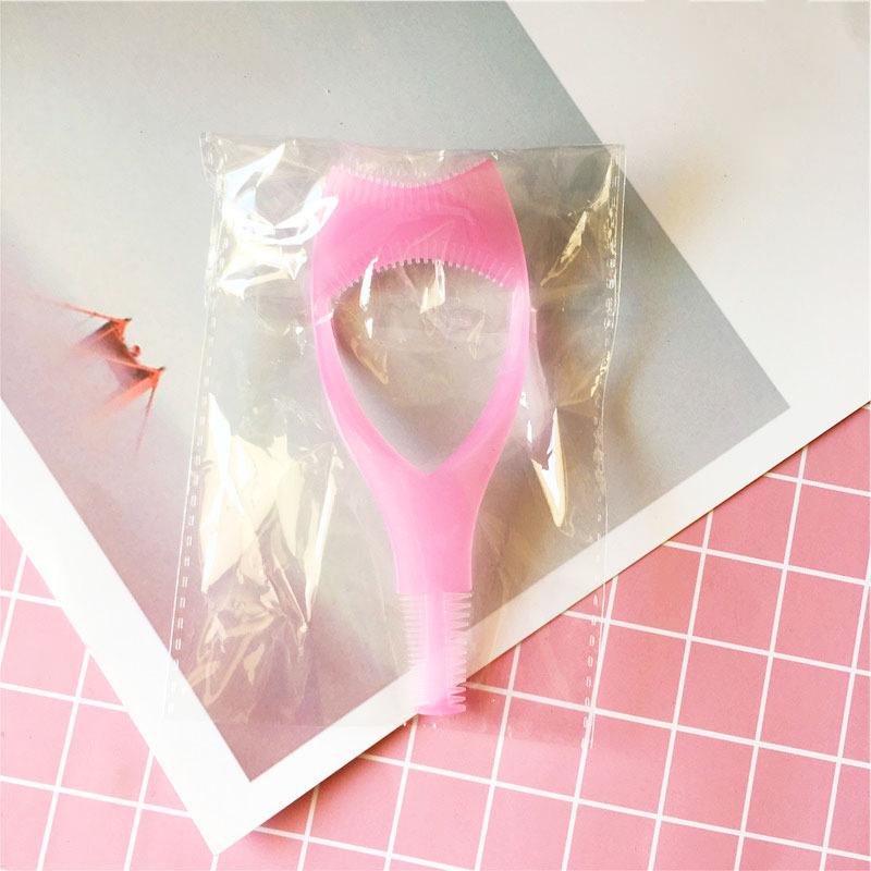3D Crystal Eyelash Curler & Makeup Assistant Set with Transparent Bag