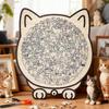 Wooden Jigsaw Puzzle for Adults & Kids - 135 Piece Challenging Cat Puzzle, Perfect Home Decor & Gift for Cat Lovers, Family