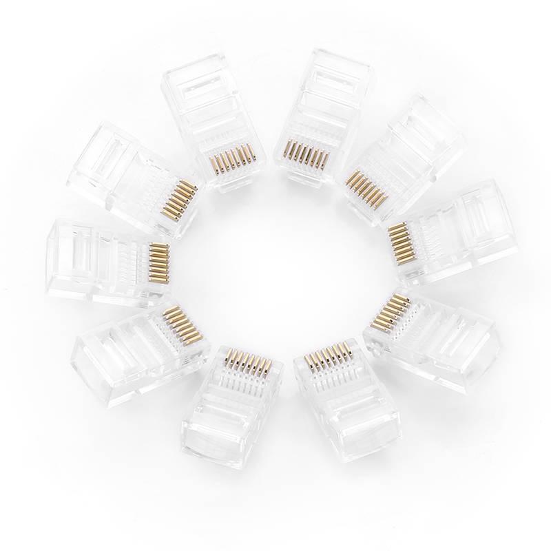 Ugreen Nw110 Ethernet RJ45 Plug, 8P/8C, Cat.5/5E, UTP (100pcs)