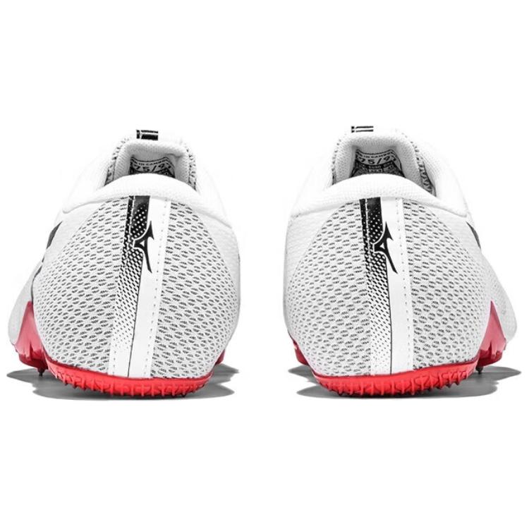 Mizuno Sprint X Entry Level Running Shoes Non-Slip Durable Low-Top Running Shoes Unisex Sneaker White Red U1GA232407