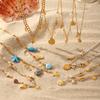Ocean Fade Resistant Tassel Choker Necklace Elegant Shell Pendant Jewelry