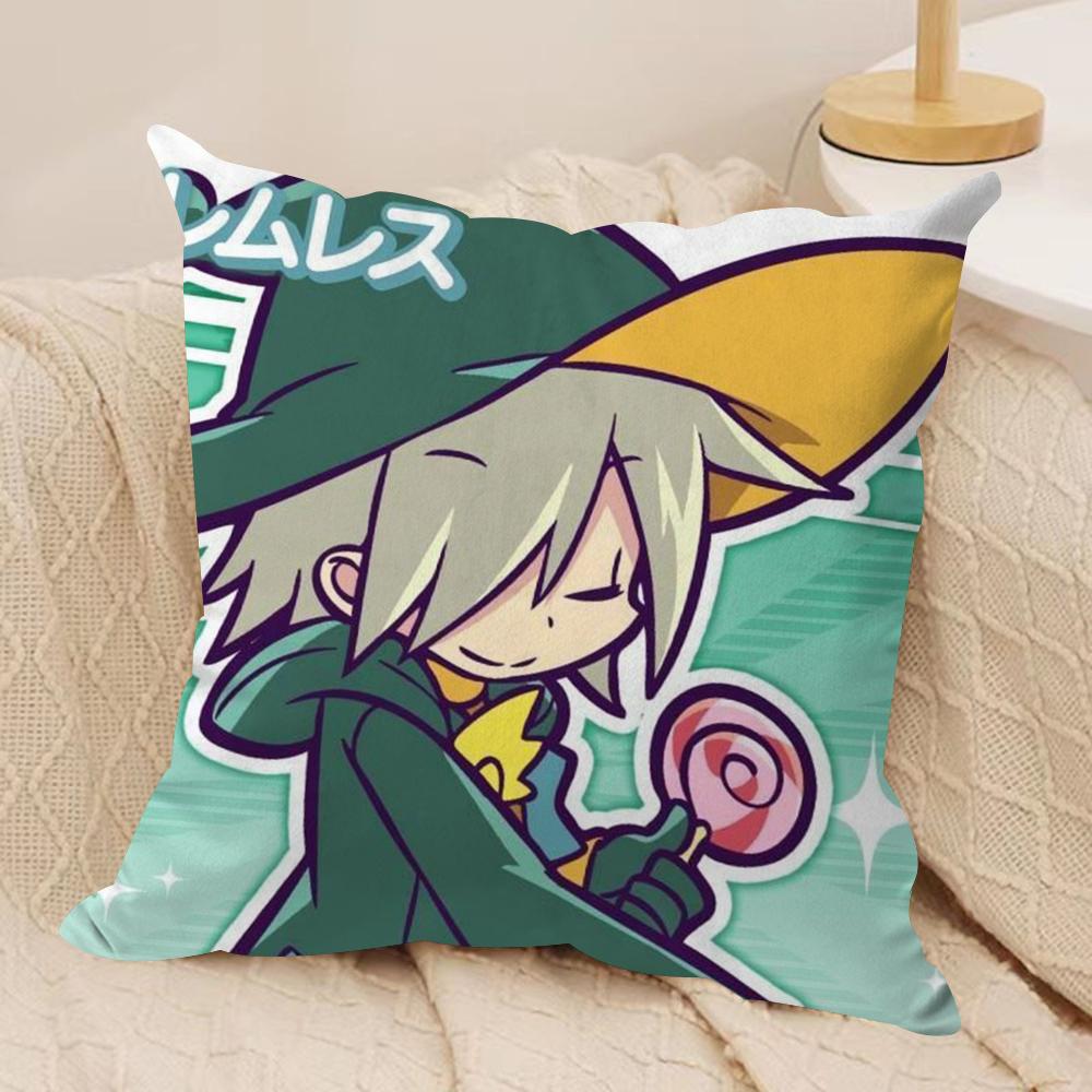 PPuyo PPop Fever Cushion Cover Soft Plush Fabric DoubleSided Printed Sofa Cushion Cover for All Seasons Home Decor Gift