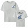 When You Go Through Deep Waters Printing Tshirt Christian Bible Verse Shirt Whale Shark Ocean Lover Gift Isaiah 432 Cotton Tees