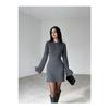 Women's Mini Ribbed Winter Knitwear Dress