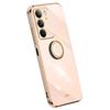 XINLI For Realme C75 4G Case Ring Kickstand Electroplating TPU Phone Cover