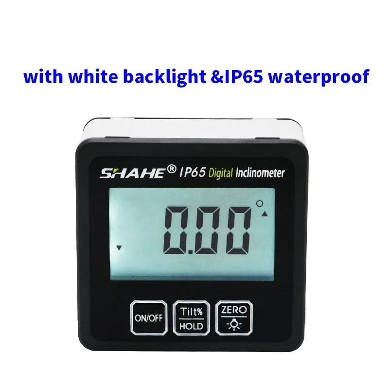 Магнитный цифровой инклинометр, уровень, алюминиевый сплав, угломер, искатель, транспортир