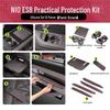 Nio ES8 Console Silicone Pad & Storage Box Set - Fits 26 Model Accessories for Interior Decoration.