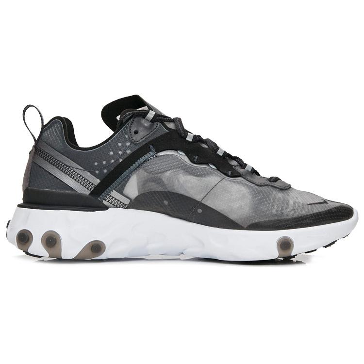 New Nike React Element 87 Anthracite Black AQ1090-001