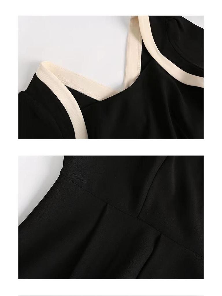 Женское облегающее длинное платье высокого класса французского дизайна с квадратным вырезом