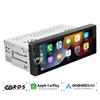 1 Din автомобильный радиоприемник CarPlay Android-Auto сенсорный экран мультимедиа MP5-плеер Bluetooth Handsfree 6.86" аудиосистема головное устройство F6021