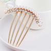 For Girls Temperament Rhinestone Hair Stick Hair Ornaments Women Bridal Hairpins Korean Hair Comb