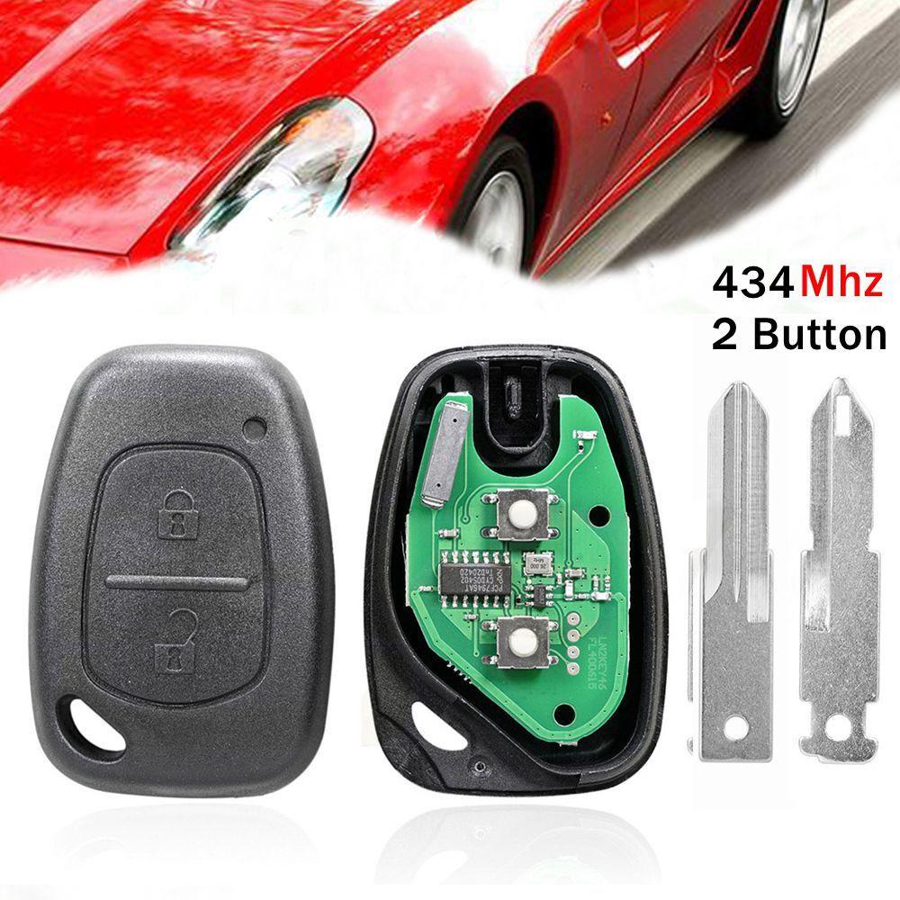 for Car Vehicles 434MHz Auto Parts & Accessories Remote Key fob Remote Car Key Keyless 2 Button