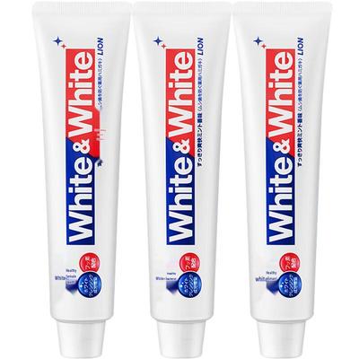 Зубная паста Lion White для отбеливания 150 г, 3 шт.