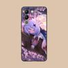 Игровой чехол GI Paimon Матовый ТПУ для мобильного телефона VIVO V60 V50 V40 V30 V29 V27 V25 V23 Pro Lite 5G Цветная печать