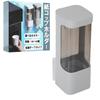 Ideamall Wall-Mounted Cup Dispenser, Holds Approximately 40 Paper Cups (Gray)