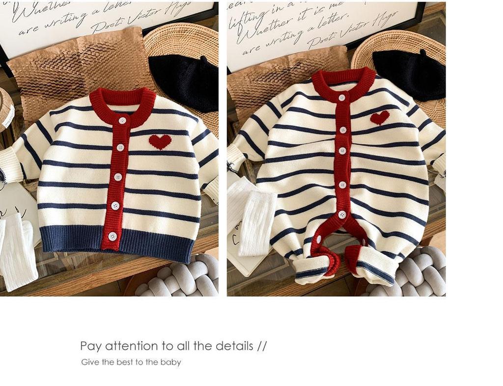 Осенний семейный свитерный набор 2025: Универсальный комбинезон для мамы-сына/дочери и малыша