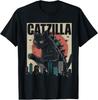 Винтажная футболка Catzilla - Забавная футболка с котенком и кошкой, унисекс