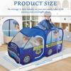 Kids Food Truck Play Tent with Storage Bag Pop Up Play Tent Portable Kids Play Tent Foldable Role Play Toy Multifunctional
