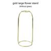 Nordic Creative Vase Home Decor Golden Glass Hydroponic Plant Holder Iron Line Flowers Ornament Garden Decoration Hot