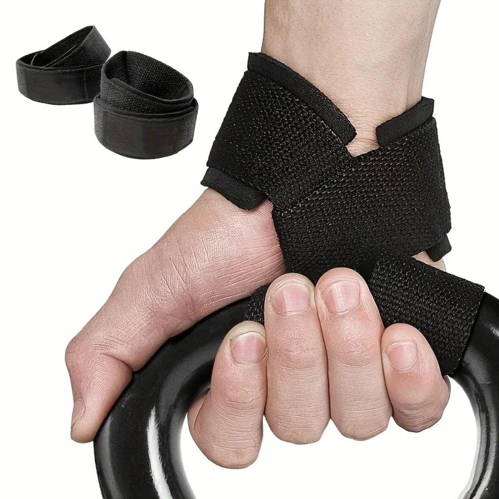 Adjustable Strength Training Straps Padded Gym Lifting Straps Powerlifting Training