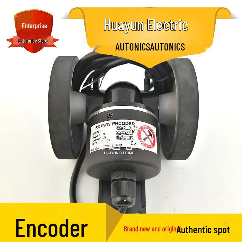 Autonics ENC-1-2-T-24 Wheel Encoder, Original Genuine Measuring Wheel