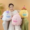 Cartoon Unicorn Bunny Plush Doll Dumpling Fat Animal Pillow Doll Birthday Gift Child