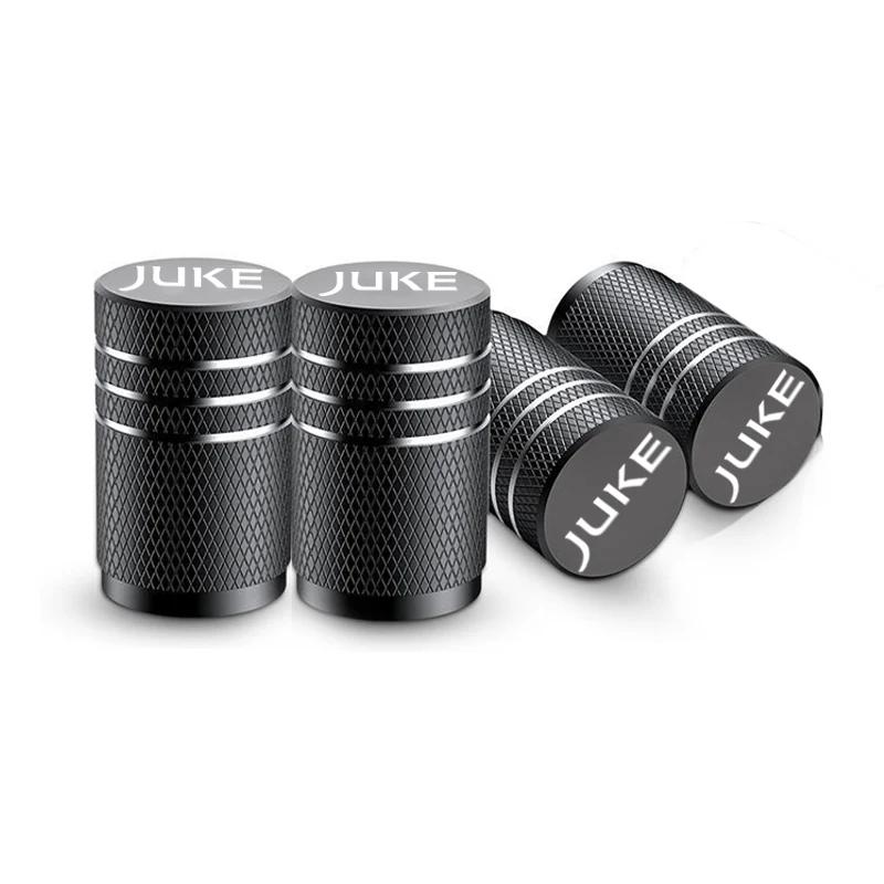 yxkpz10 For Nissan Juke Accessories 4pcs Car Wheel Tire Valve Caps Tyre Stem Covers Airdust Waterproof