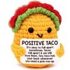 Funny Handmade Positive Poo Doll With Card Home Decoration Knitted Poo Christmas Doll Ornament Room Decor Christmas Party Gifts