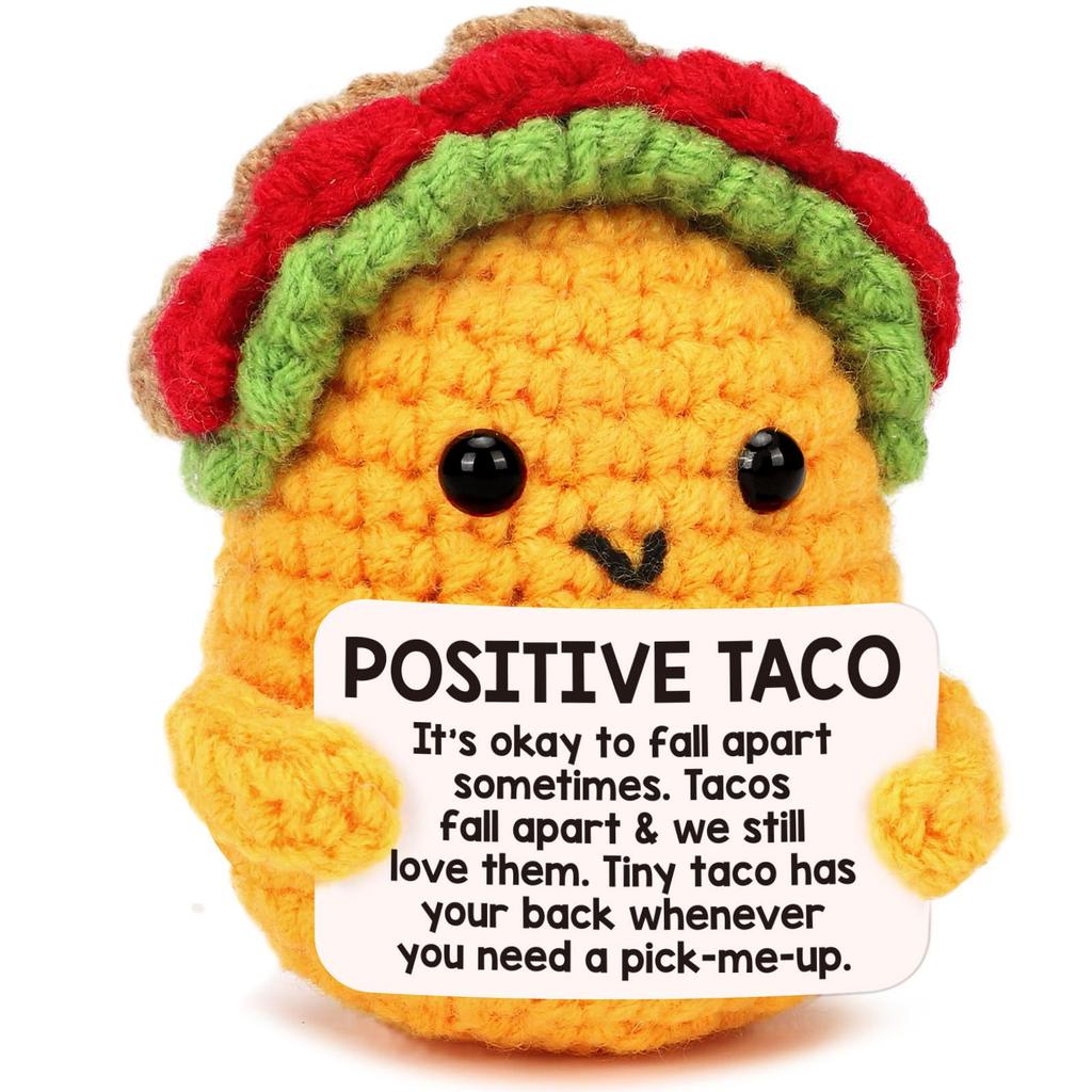 Funny Handmade Positive Poo Doll With Card Home Decoration Knitted Poo Christmas Doll Ornament Room Decor Christmas Party Gifts