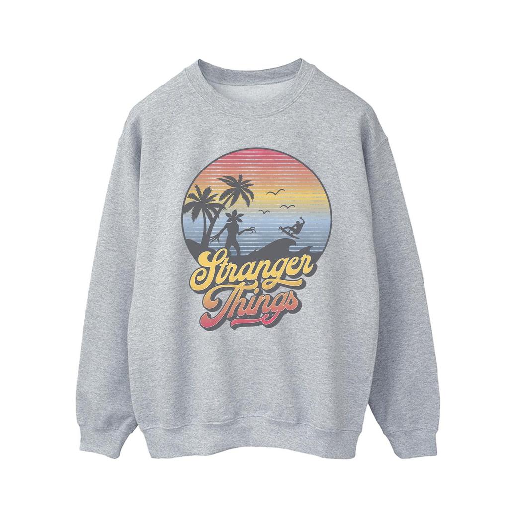 Netflix Mens Stranger Things LA Gradient Sweatshirt