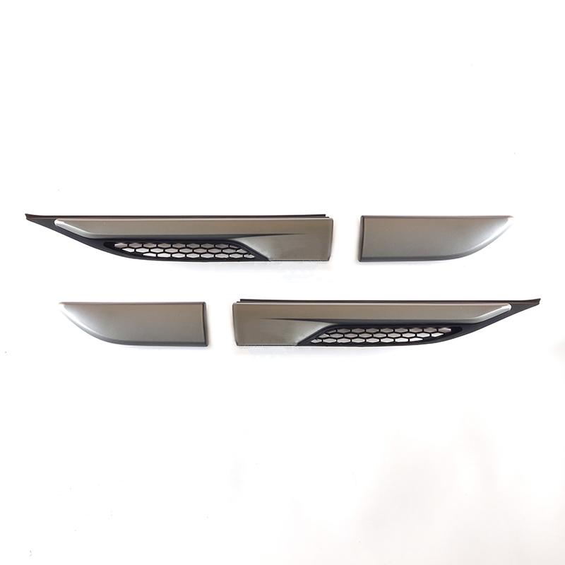 Для Land Rover Range Rover Evoque 2011-автомобильная передняя дверь, решетка крыла, листовая пластина, декоративная крышка для воздуховыпускного отверстия