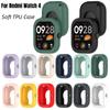 Мягкий чехол для Redmi Watch 4, чехол из ТПУ, бампер, защитная пленка для смарт-часов, силиконовый чехол для Xiaomi Red mi watch4, аксессуары