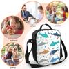 Marine Starfish Ocean Sea Fish Insulated Lunch Box Cute Animal Underwater Lunch Bag Food Container for Boys Girls School Travel