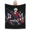 Пледы Dante Game DMC Devil May Cry Бархатные Летние Многофункциональные Мягкие Пледы для Дома Машины Покрывала