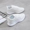 Factory Direct Sales 2025 Summer Mesh Shoes Breathable Running Sports Shoes Ins Korean Version Versatile Little White Shoes A005