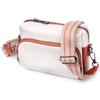 Comfortable Bag for Women for Every Day Made of Genuine Leather Vintage 22589 White