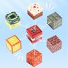 40 квадратных периферийных аксессуаров оптом DIY магнитный строительный блок обучающие игрушки
