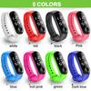 Ramidos Fashion Digital LED Sports Watch Unisex Silicone Band Wrist Watches Men Women