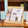 Greeting Card Display Stand Storage Shelf 4 Layer Strong Load-bearing Multi-functional Storage Rack Photos Card Holder
