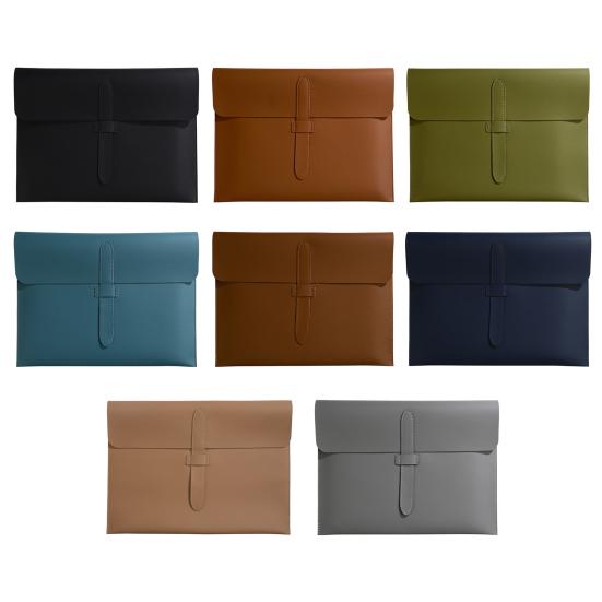 Кожаная сумка для документов, большая вместимость, легкая, водонепроницаемая, органайзер для документов, портативный держатель для файлов для деловых людей и студентов, с надежным закрытием