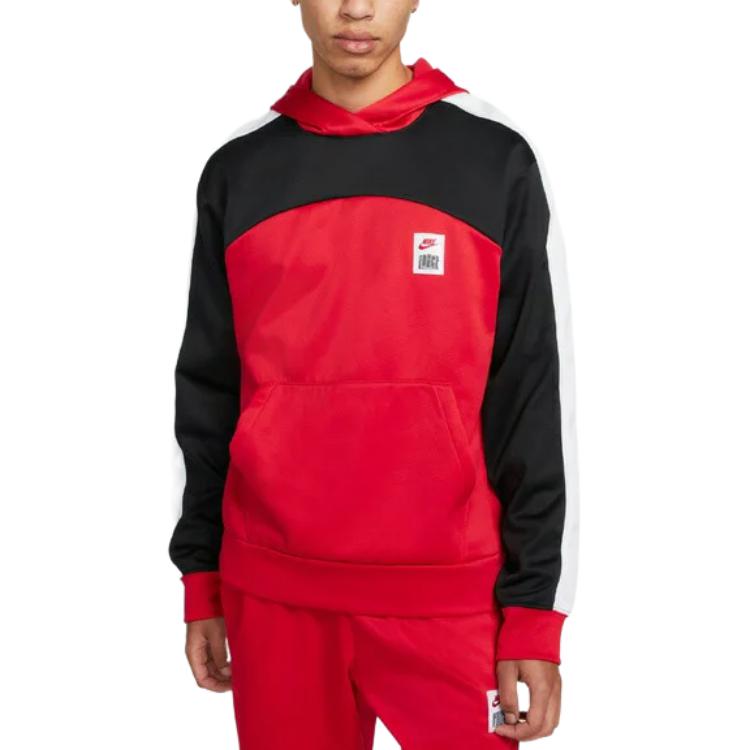 Nike Sweatshirts Men's Red Hooded Moderate Other DQ5837-657