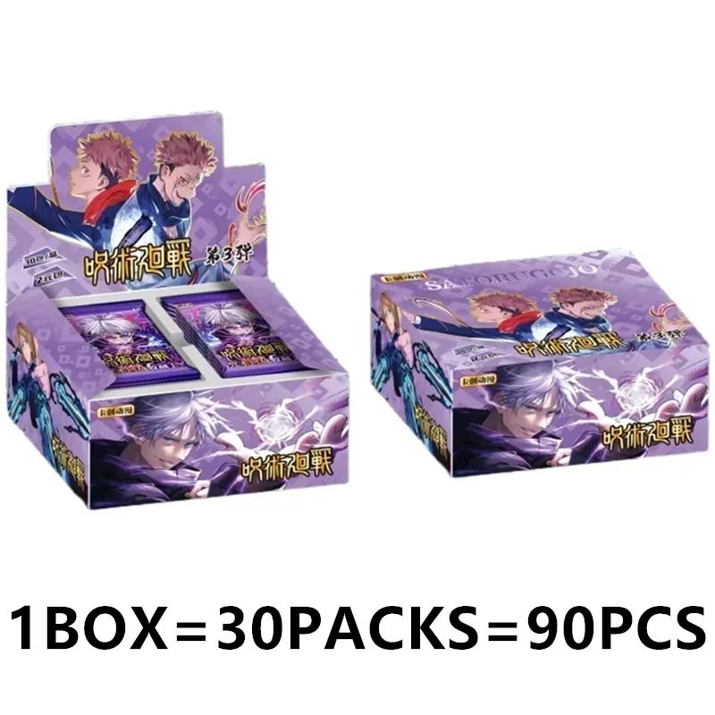 Jujutsu Kaisen Card Warlock Cards Gojo Satoru Fushiguro Megumi Itadori Yuji Cards Anime Peripheral Collection Cards Toy Gift