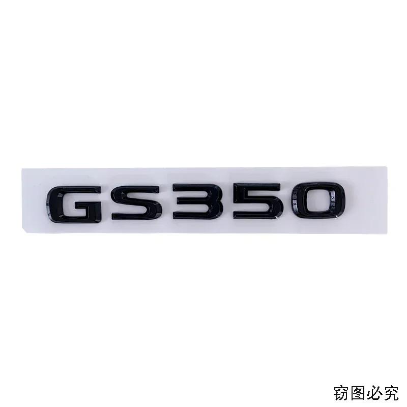 FDL4 ABS Car Body Letter Sticker Decal Rear Trunk Badge Emblem Accessories for Lexus GS300 GS350 GS430 GS460 GS400