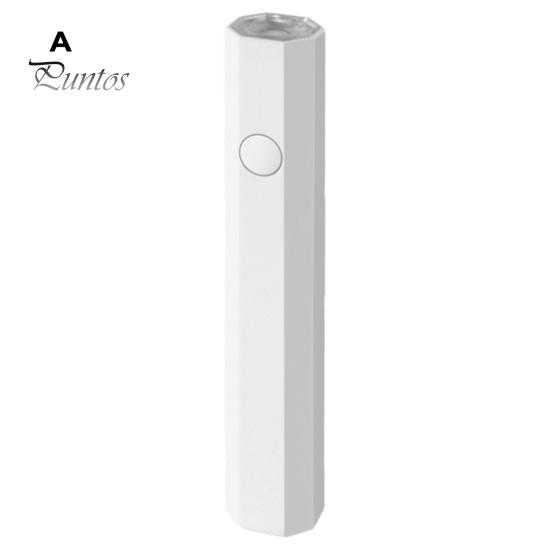 Портативная УФ-лампа для ногтей, быстросохнущая гель-лак, зарядка через USB, портативная миниатюрная легкая, удобная УФ-лампа