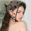 Hollow Floral Women Lace Triangle Scarf Neckerchief Bandana Turban Retro Hair Band