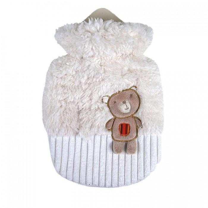 Sanger Childrens Hot Water Bottle Bear Piet Fleece Cover 0.8L