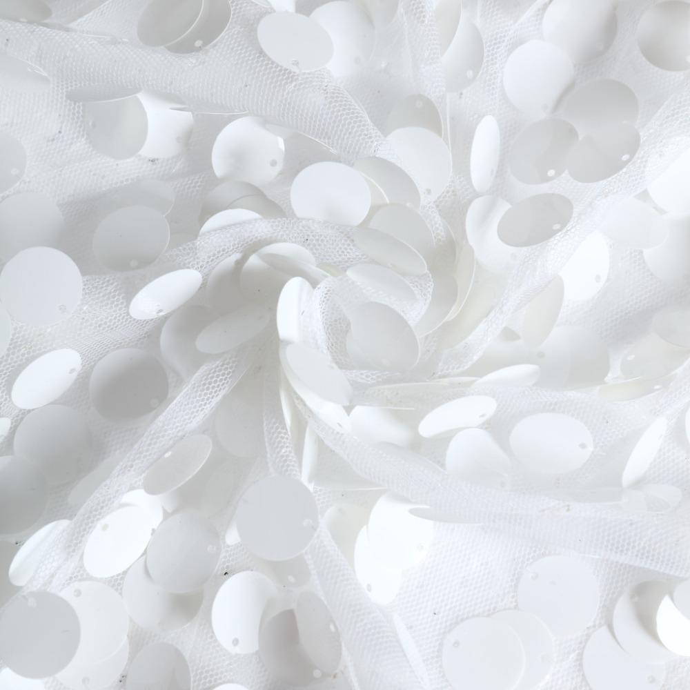 Sparkling Sequins Table Runner Fish Scale Glitters Table Cover Underwater Themed Parties