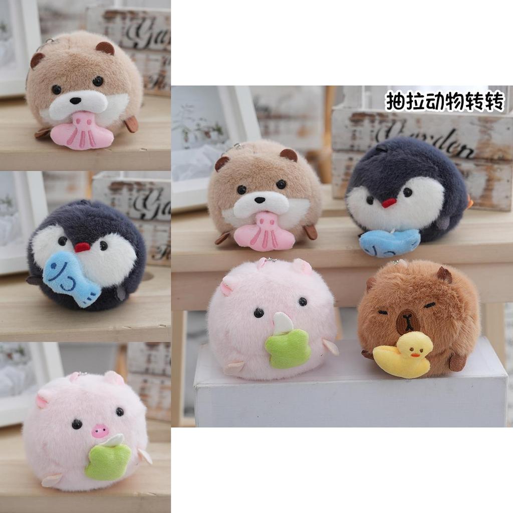 Очаровательный плюшевый брелок в виде пингвина, мягкий тканевый аксессуар для сумки, милый подарок для детей